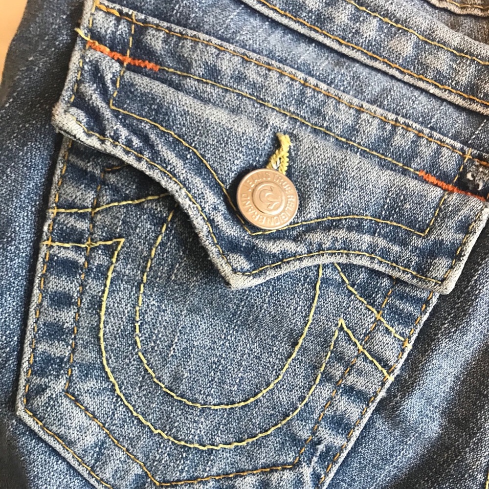 True Religion Straight Leg Jeans